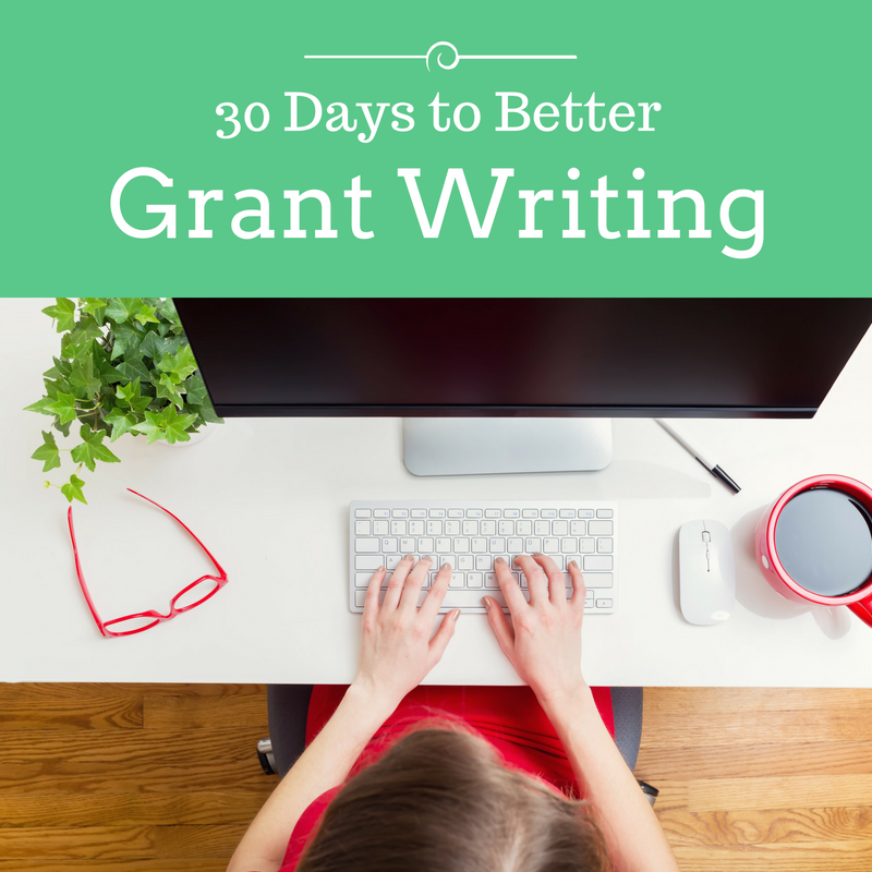 Learning how to write grants online